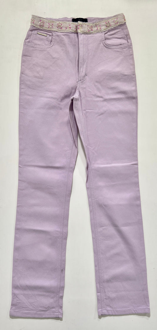 Pantalone vintage Valentino rosa tg 29