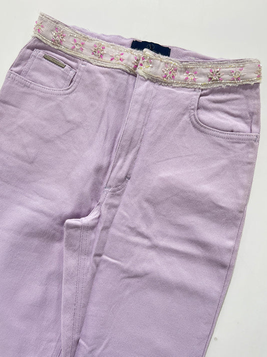 Pantalone vintage Valentino rosa tg 29