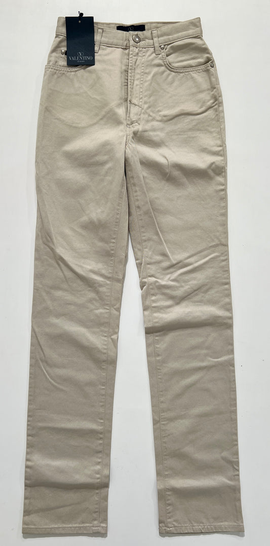 Pantalone vintage Valentino beige tg 26