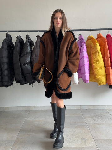 Montone vintage Yves Saint Laurent tg L