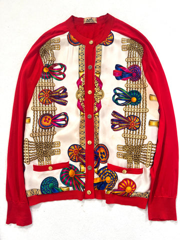 Maglia vintage Hermes in seta tg 44