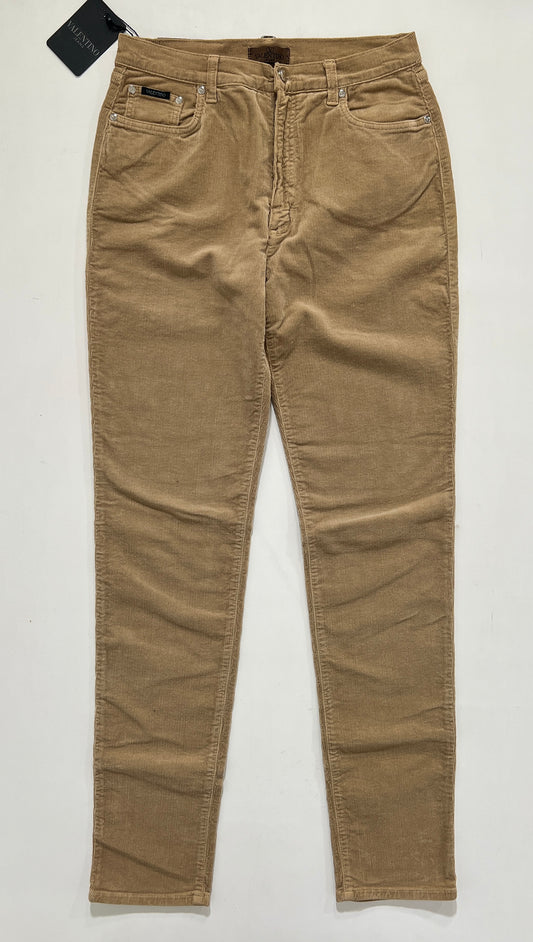 Pantalone vintage Valentino velluto millerighe tg 34