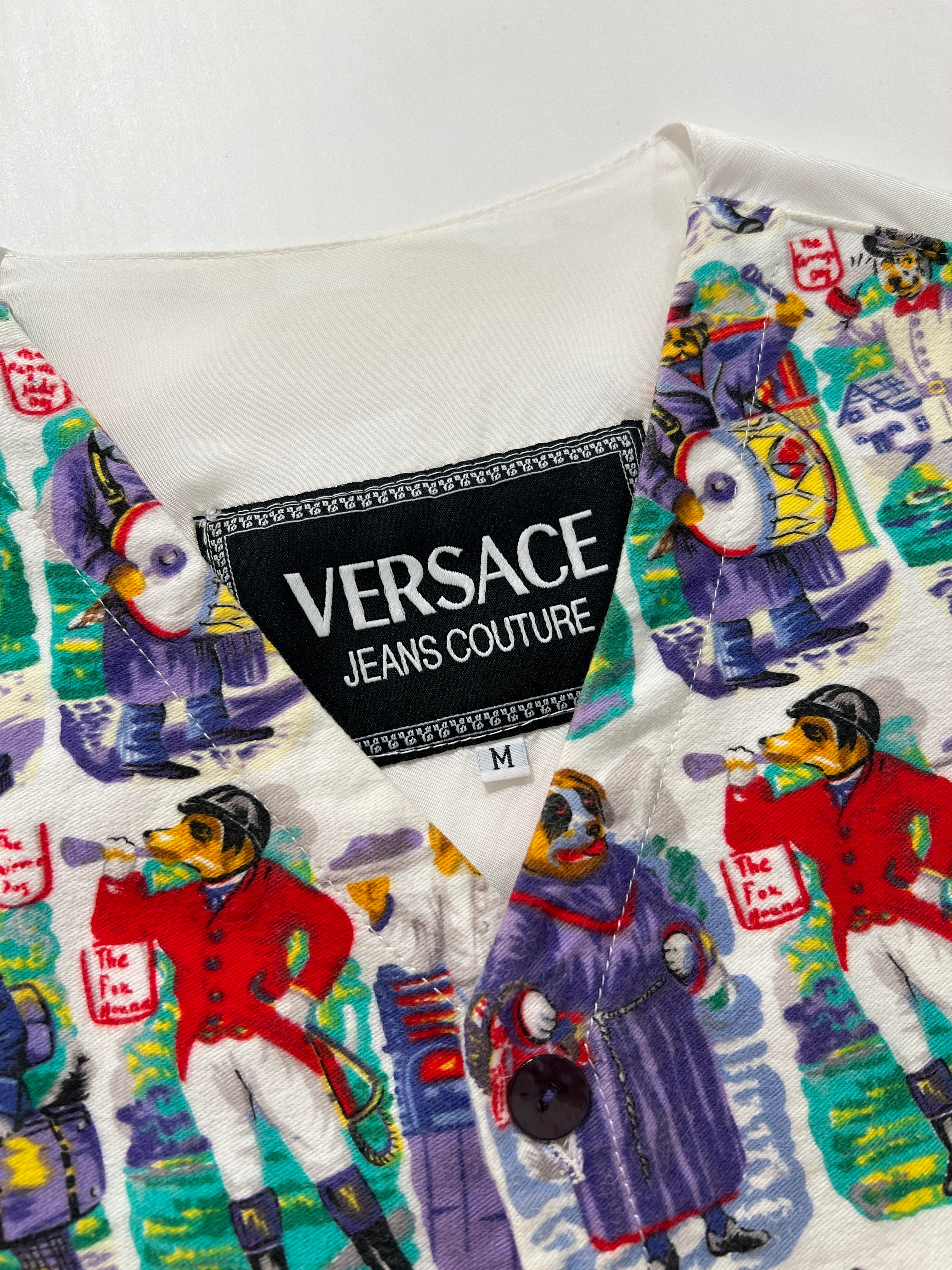 Gilet vintage Versace tg M