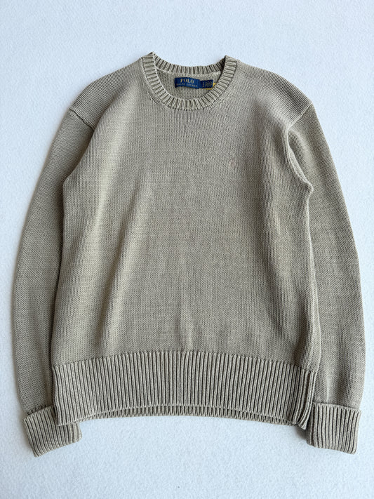 Maglia vintage Ralph Lauren beige tg S/M