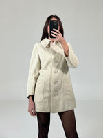 Carica l&#39;immagine nel visualizzatore di Gallery, Cappotto vintage Max Mara lana tg S
