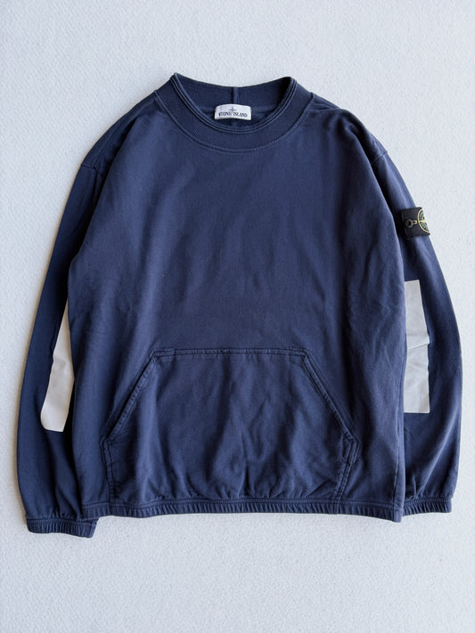 Maglia vintage Stone Island cotone blu tg L