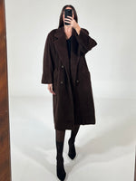 Carica l&#39;immagine nel visualizzatore di Gallery, Cappotto vintage Max Mara cashmere/mohair tg M
