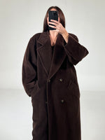 Carica l&#39;immagine nel visualizzatore di Gallery, Cappotto vintage Max Mara cashmere/mohair tg M
