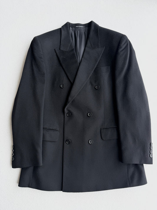 Blazer vintage Loro Piana 100% cashmere nero tg M