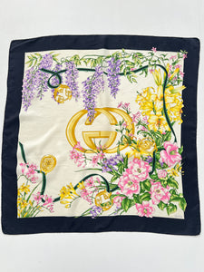 Foulard vintage Gucci in seta