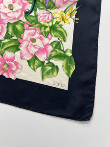 Foulard vintage Gucci in seta