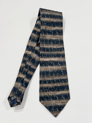 Cravatta vintage Yves Saint Laurent seta