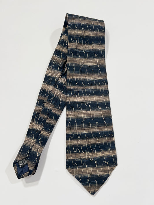 Cravatta vintage Yves Saint Laurent seta