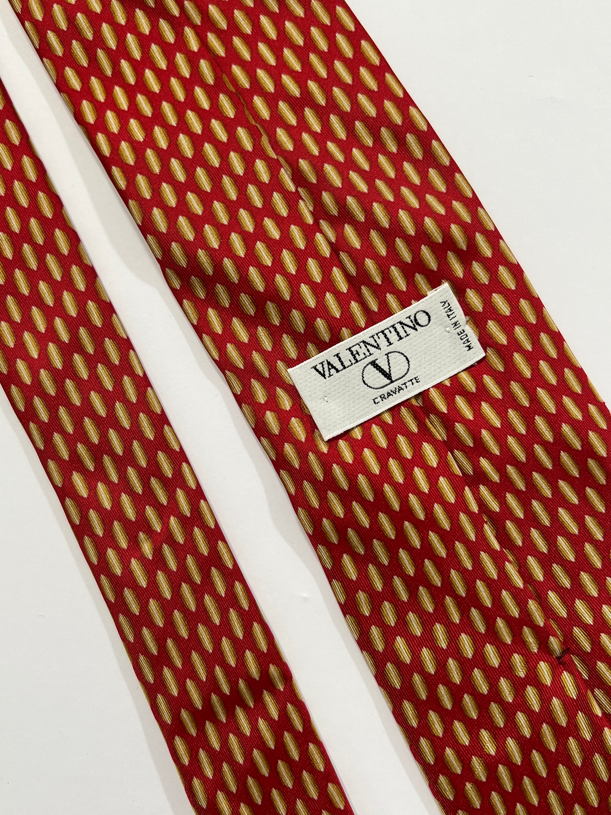 Cravatta 7 Pieghe sfoderata Rosso Cravatta 7 Pieghe sfoderata Rosso