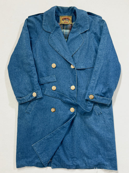 Trench vintage Louis Vuitton sportswear paris denim tg S