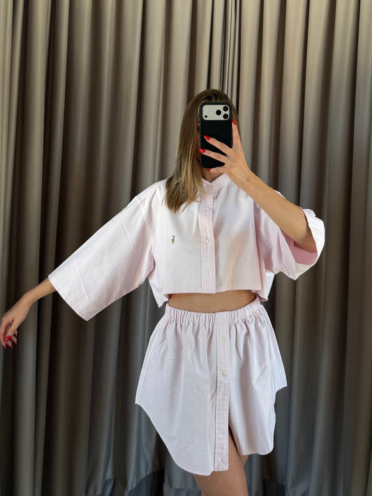 Coordinato vintage Ralph Lauren rosa tg U