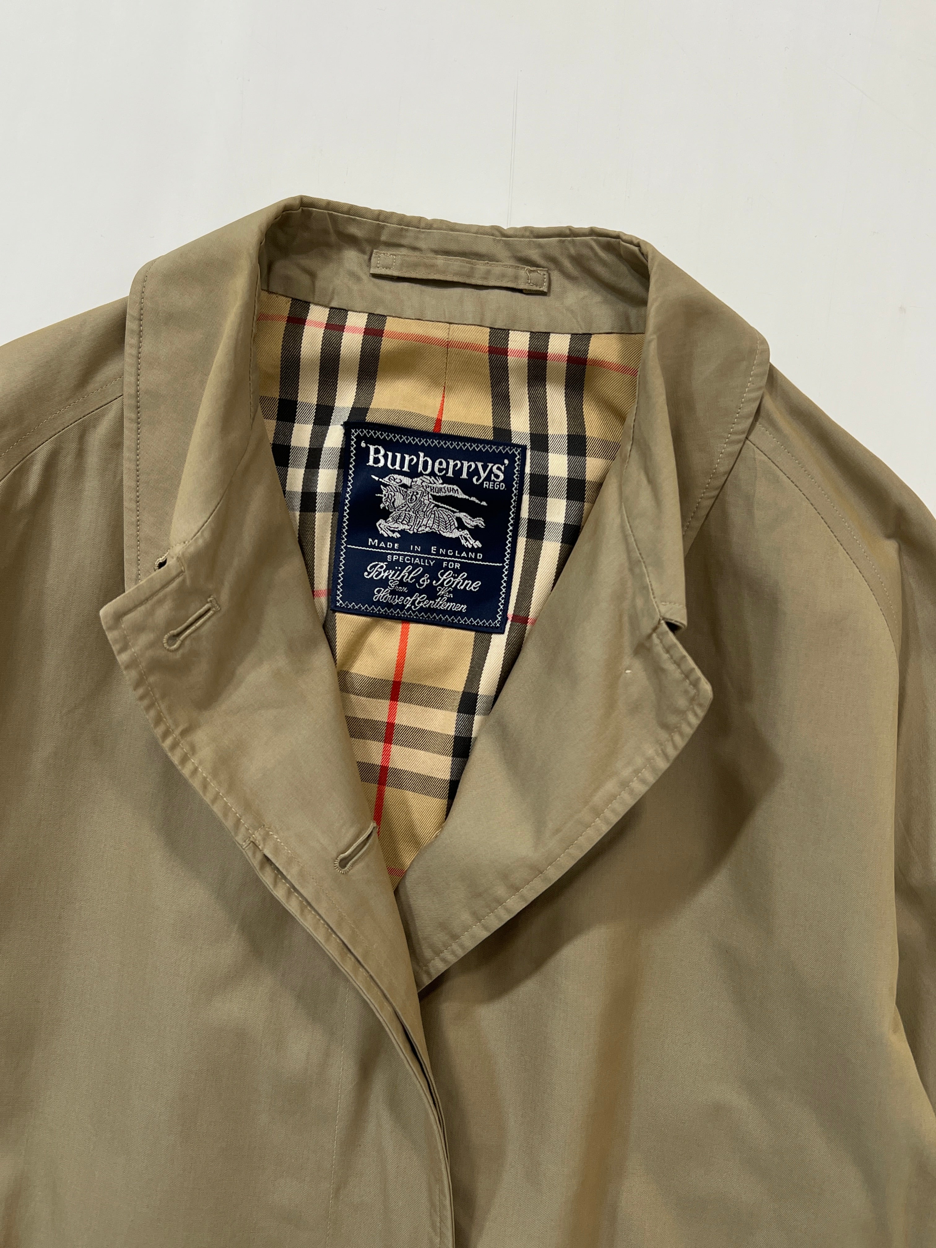 Trench vintage Burberry con cinta tg L