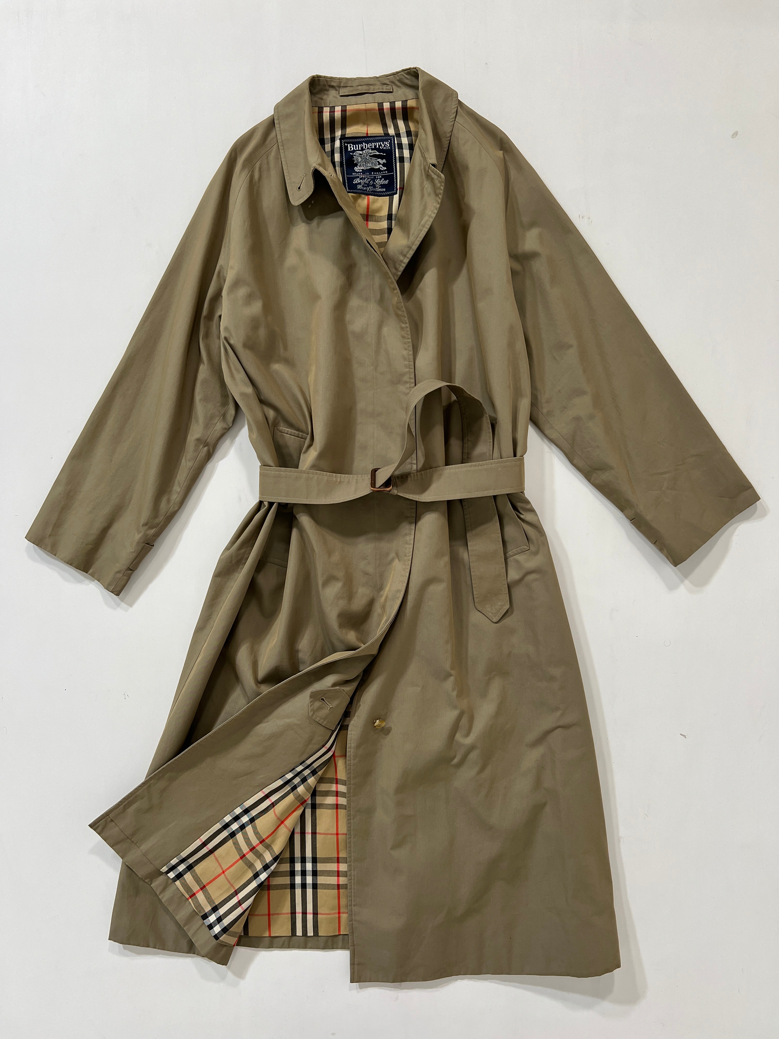 Trench vintage Burberry con cinta tg L