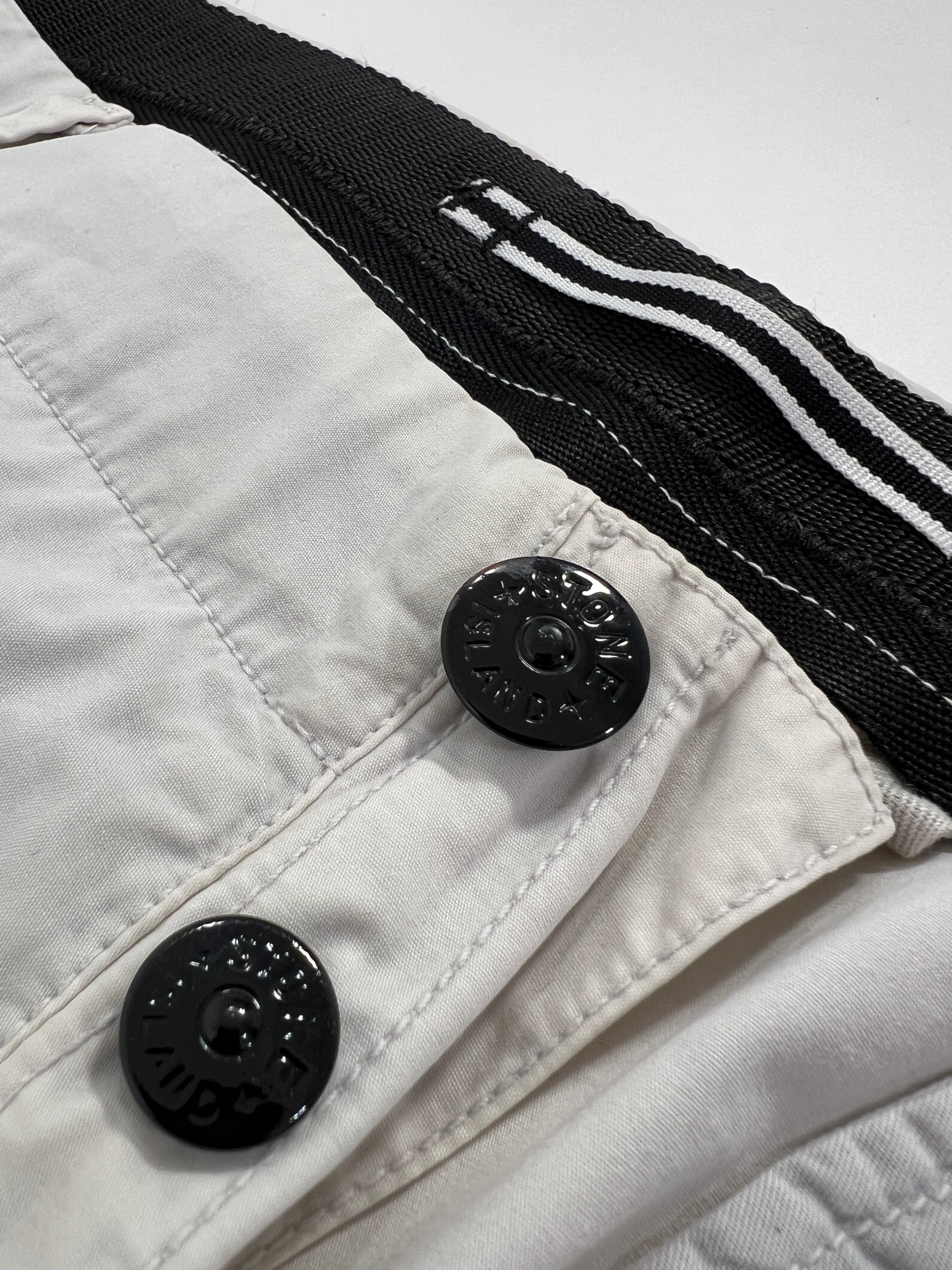 Pantaloni vintage Stone Island bianco tg 50