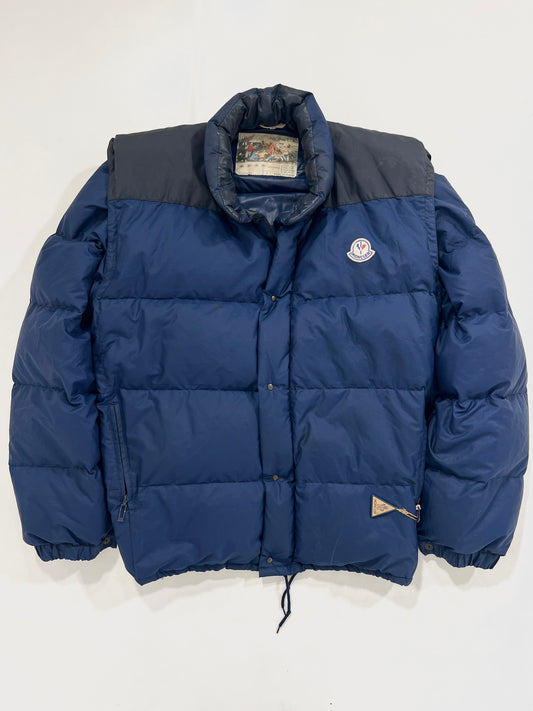 Giacca vintage Moncler Grenoble blu tg XXL