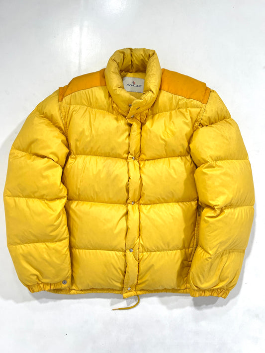 Giacca vintage Moncler Grenoble giallo tg L