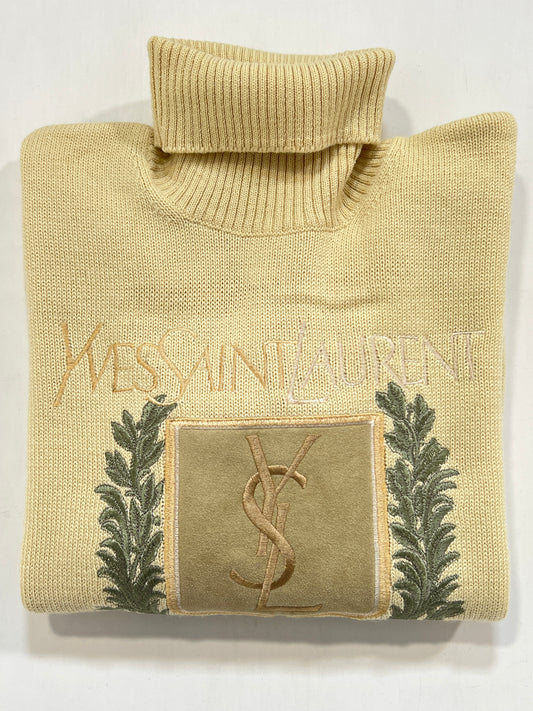 Maglia vintage Yves Saint Laurent lana merino tg S