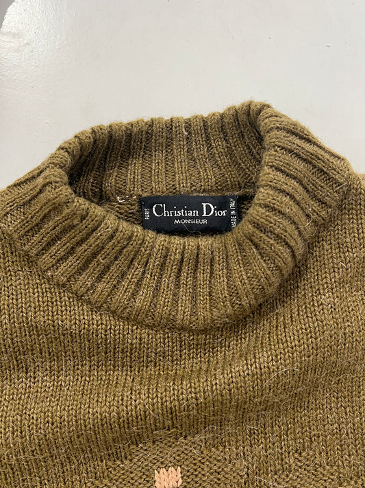 Maglia vintage Christian Dior lana tg XL