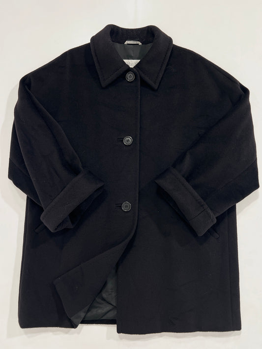 Cappotto vintage Max Mara nero cashmere tg 42