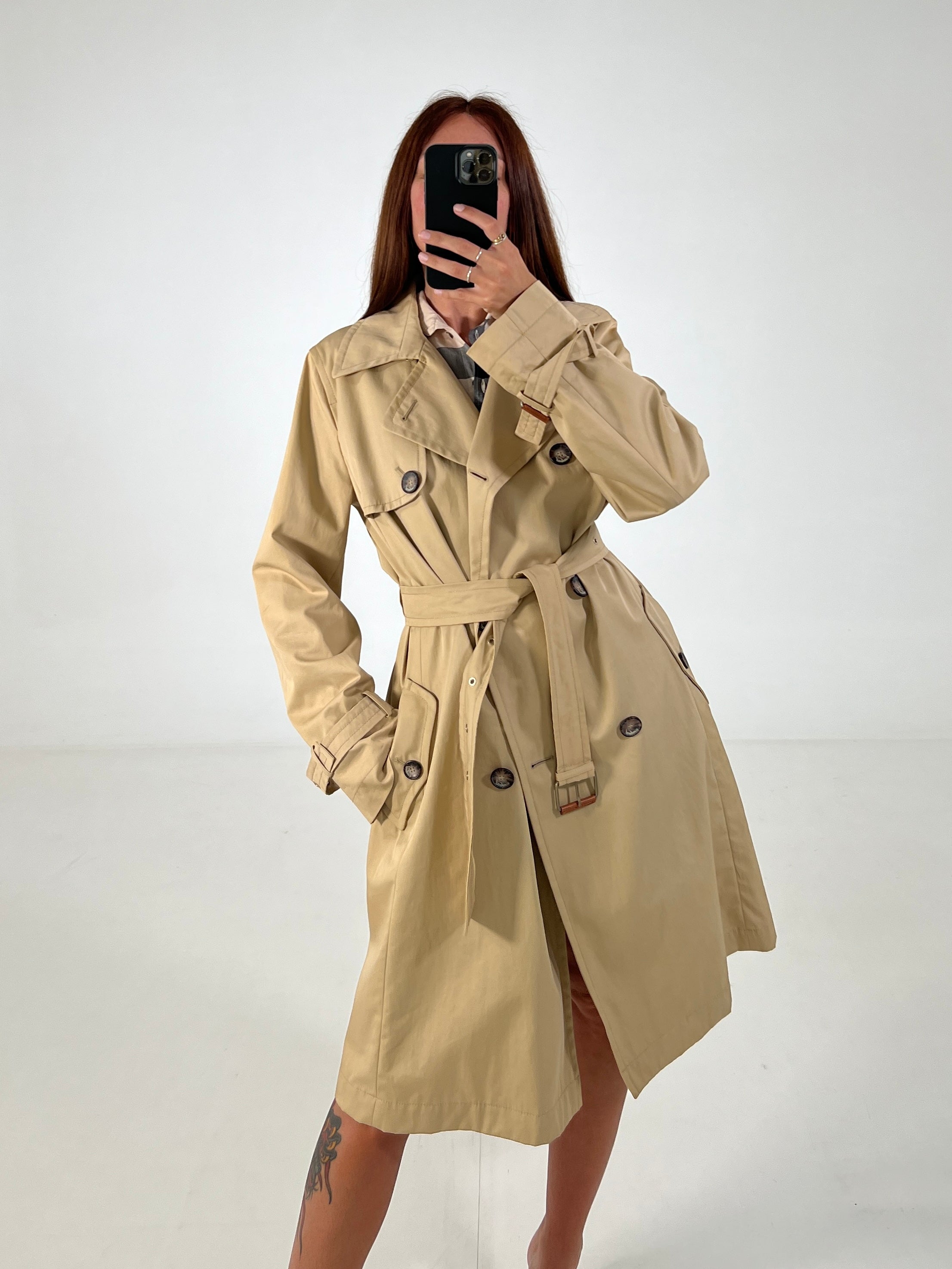 Trench vintage Max Mara doppiopetto tg S/M