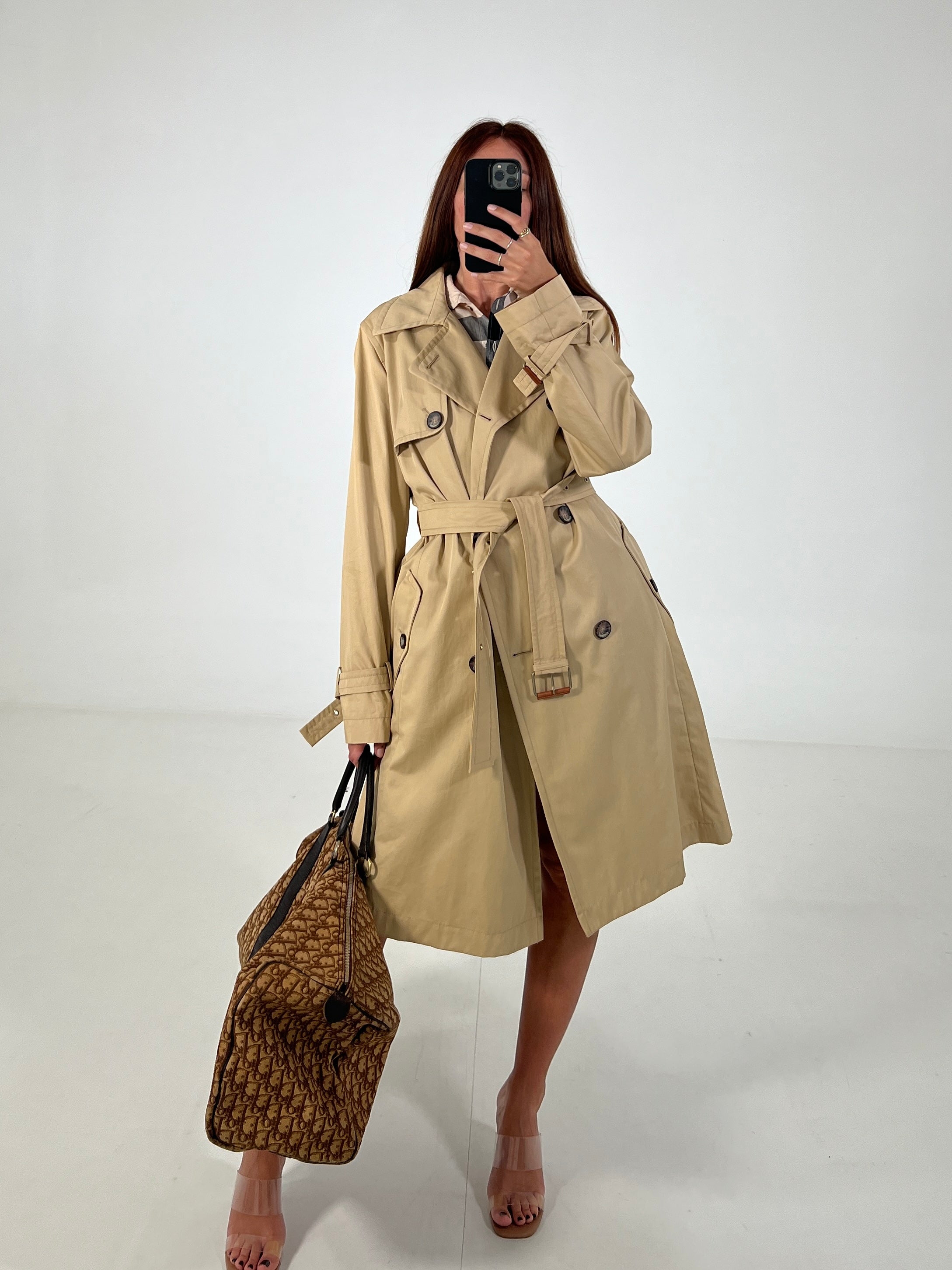 Trench vintage Max Mara doppiopetto tg S/M