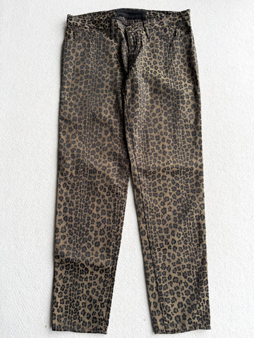 Pantaloni vintage Fendi leopardo tg L