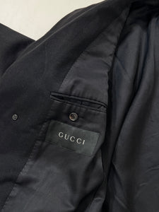 Cappotto vintage Gucci lana nero tg XL