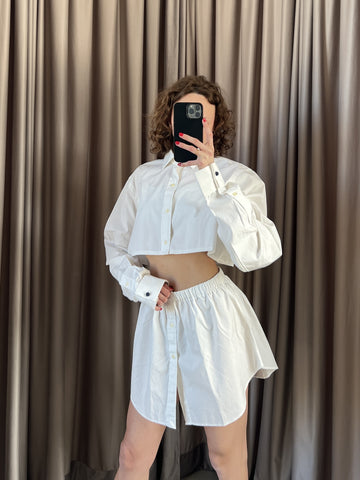 Coordinato vintage Ralph Lauren bianco tg U