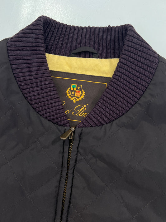 Smanicato vintage Loro Piana cashmere marrone tg XXL