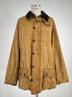 Carica l&#39;immagine nel visualizzatore di Gallery, Giacca vintage Barbour Beaufort nocciola tg L
