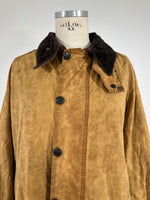 Carica l&#39;immagine nel visualizzatore di Gallery, Giacca vintage Barbour Beaufort nocciola tg L
