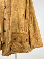 Carica l&#39;immagine nel visualizzatore di Gallery, Giacca vintage Barbour Beaufort nocciola tg L
