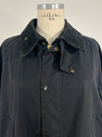 Carica l&#39;immagine nel visualizzatore di Gallery, Giacca vintage Barbour Bedale blu tg M
