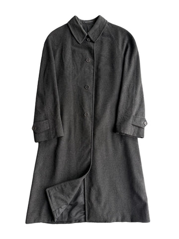 Cappotto vintage Loro Piana 100% cashmere grigio tg L