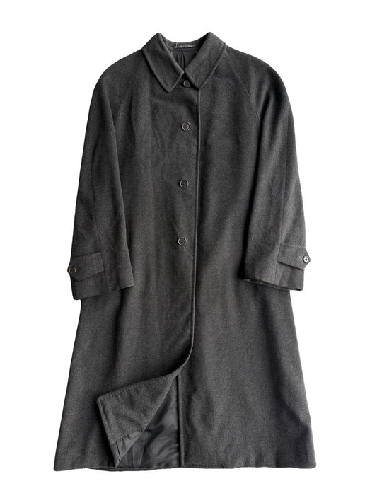 Cappotto vintage Loro Piana 100% cashmere grigio tg L