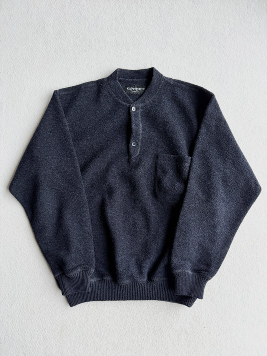 Maglia vintage Yves Saint Laurent blu tg M