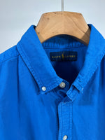 Carica l&#39;immagine nel visualizzatore di Gallery, Camicia vintage Ralph Lauren blu tg S
