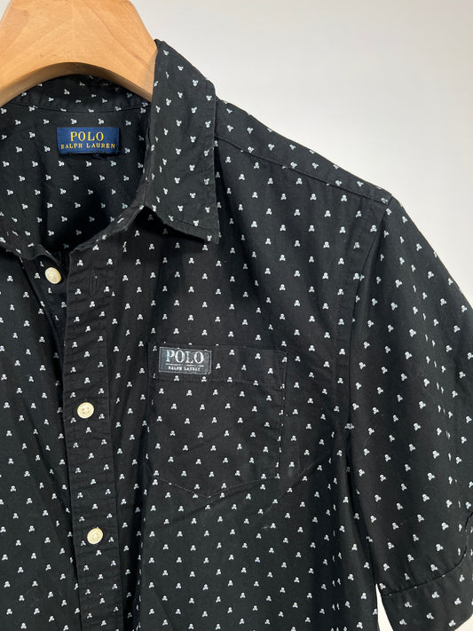 Camicia vintage Ralph Lauren nero tg M