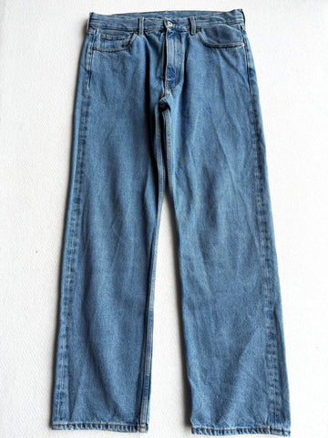 Jeans vintage Off-White blue denim tg 48