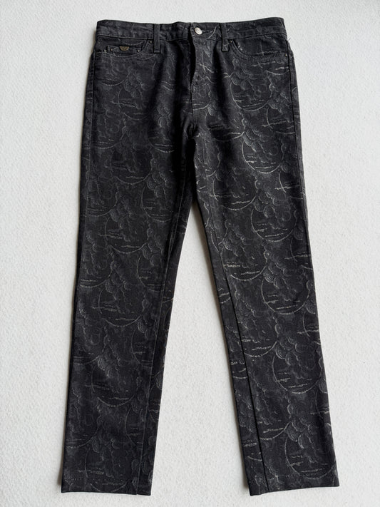 Pantaloni vintage Cavalli nero tg M