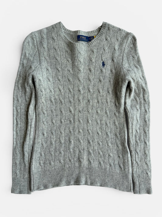 Maglia vintage Ralph Lauren treccia cashmere S/M