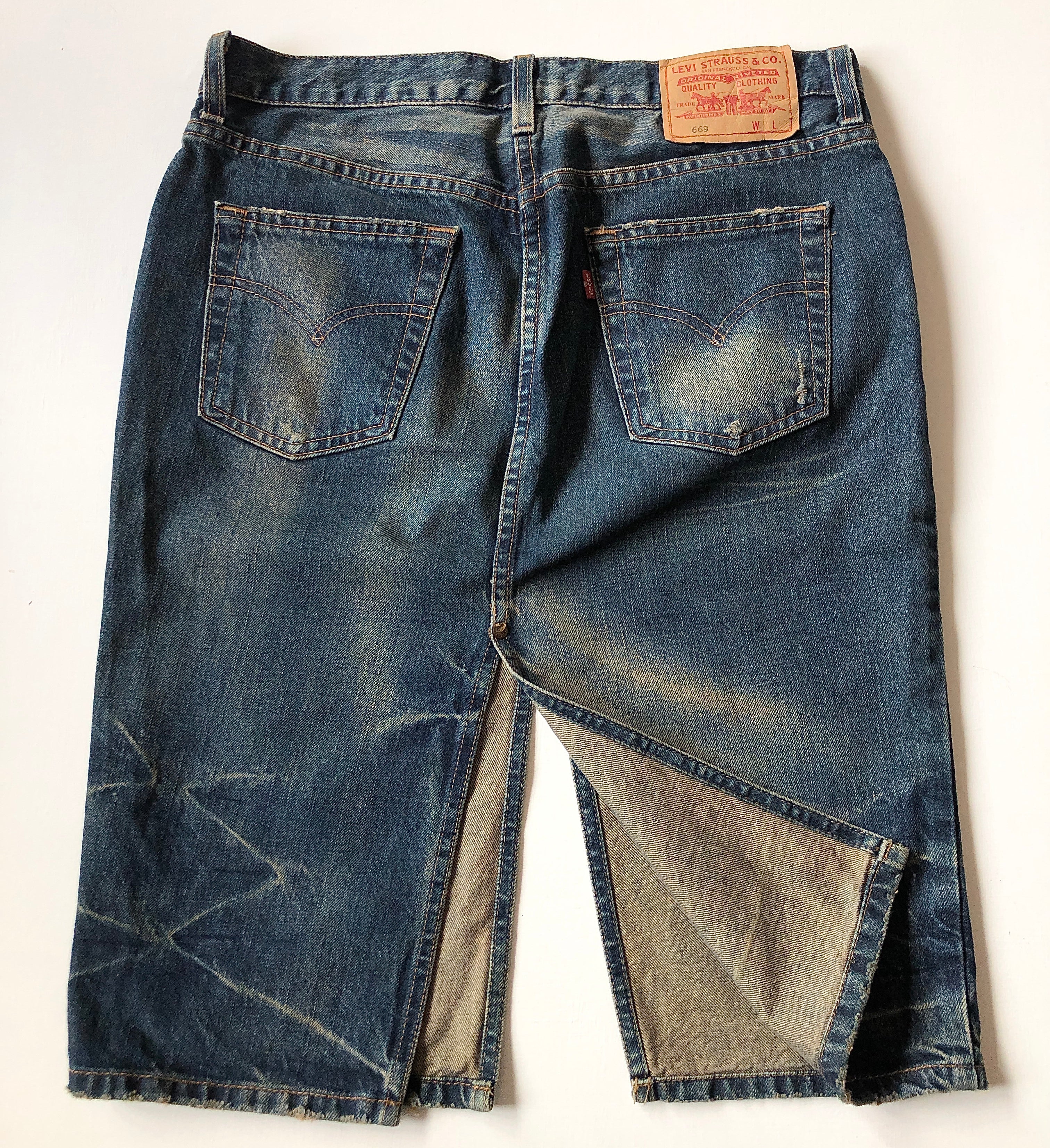 Gonna vintage Levi's di jeans tg M