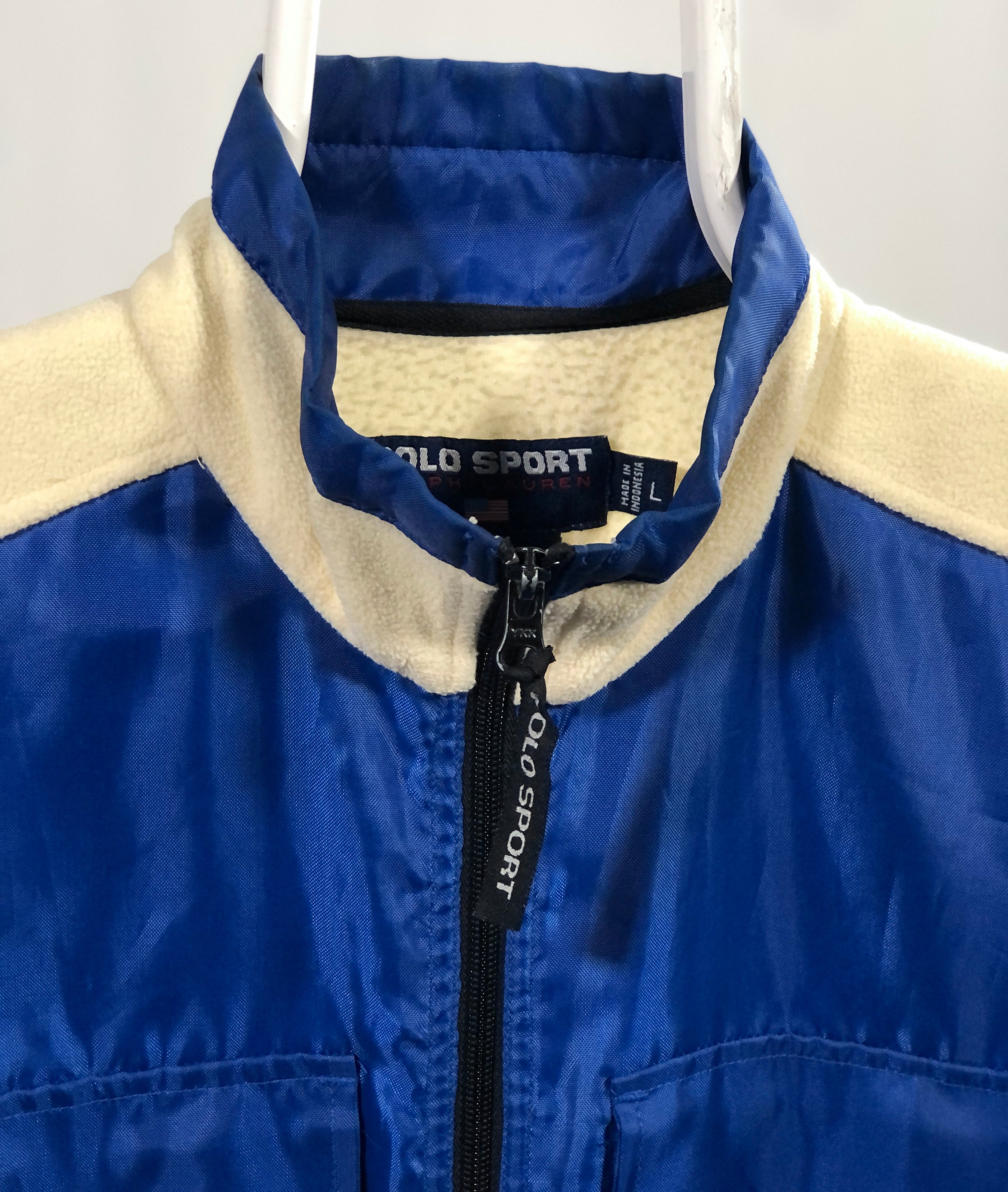 Gilet vintage Ralph Lauren pile tg L