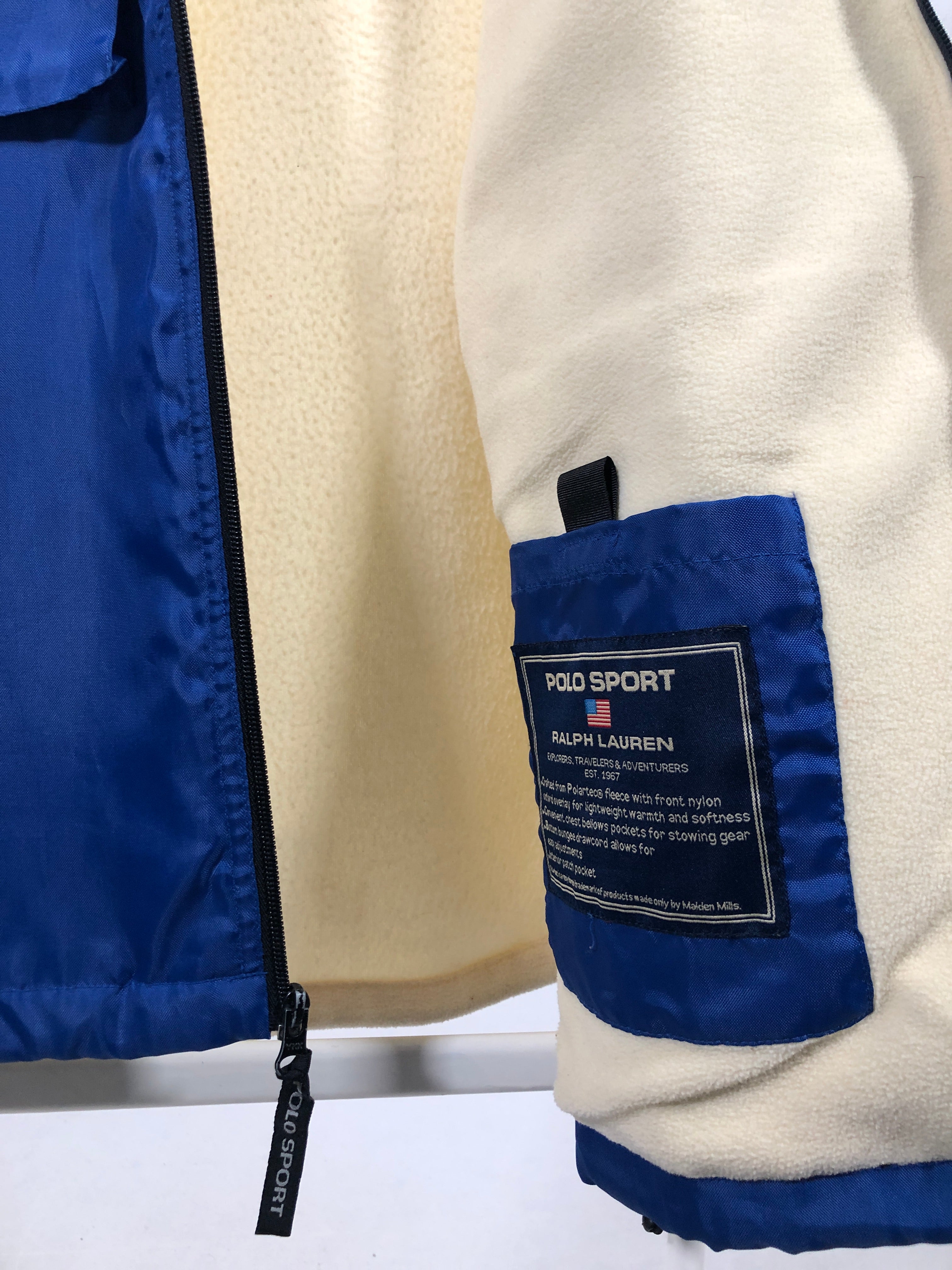 Gilet vintage Ralph Lauren pile tg L