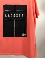 Carica l&#39;immagine nel visualizzatore di Gallery, T-shirt vintage Lacoste pesca tg XL
